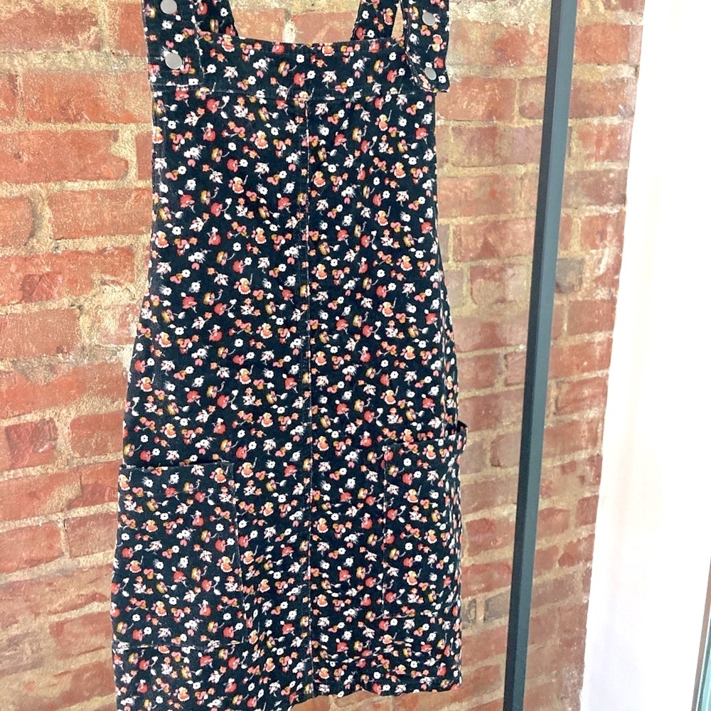 Floral Overall Dress